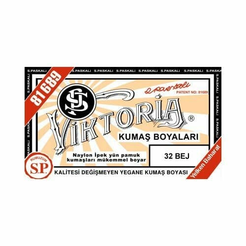 VİKTORİA KUMAŞ BOYASI BEJ (N:32)
