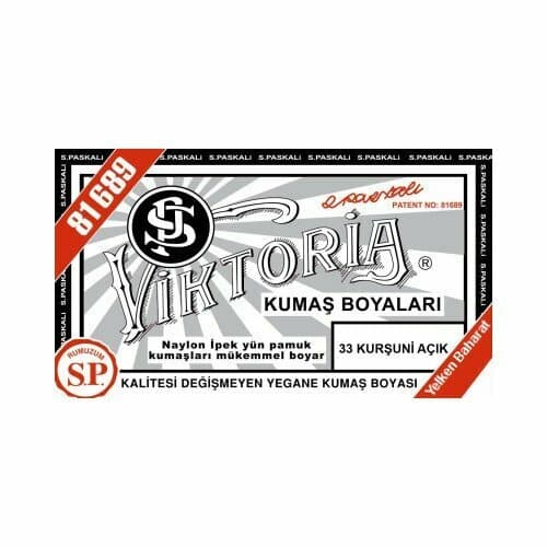 VİKTORİA KUMAŞ BOYASI KURŞİNİ AÇIK (N:33)