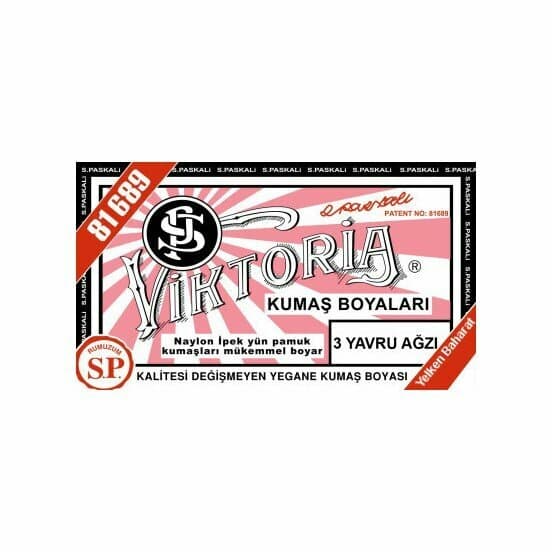 VİKTORİA KUMAŞ BOYASI YAVRUAĞZI (N:3)