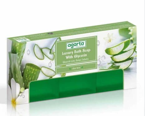 AGARTA DOĞAL BANYO SABUNU ALOE VERA 3*150 GR
