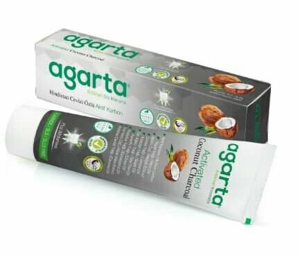 AGARTA DOĞAL DİŞ MACUNU AKTİF KARBONLU 100 ML