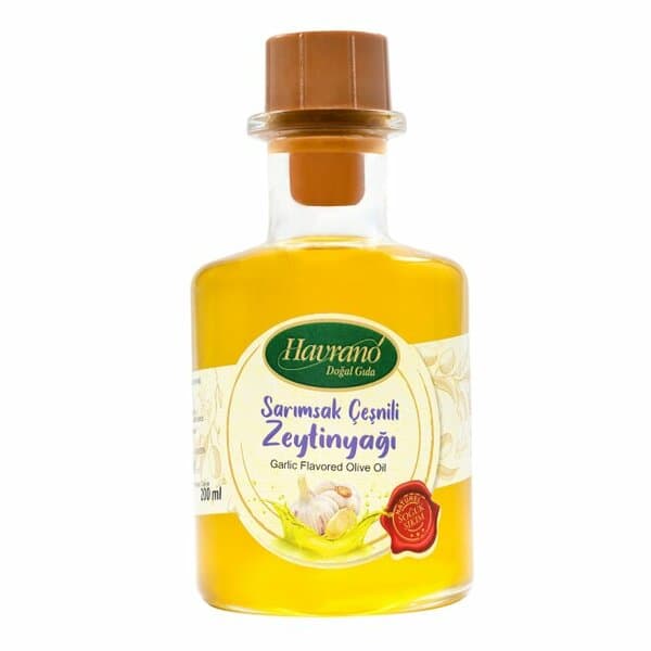 HAVRANO SARIMSAK ÇEŞNİLİ ZEYTİNYAĞI 200 ML