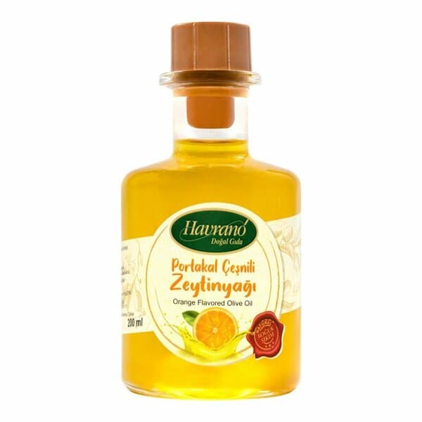 HAVRANO PORTAKAL ÇEŞNİLİ ZEYTİNYAĞI 200 ML