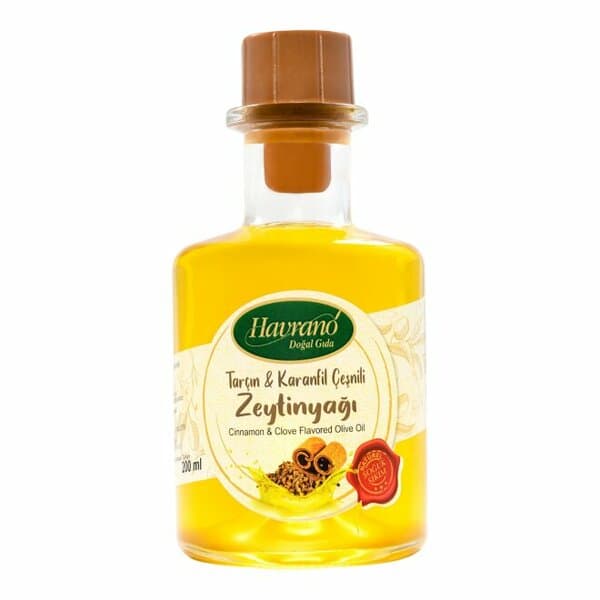 HAVRANO TARÇIN KARANFİL ÇEŞNİLİ ZEYTİNYAĞI 200 ML