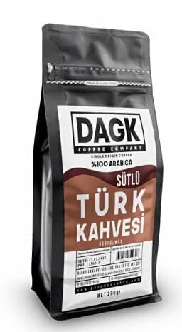 DAGK SÜTLÜ TÜRK KAHVESİ 200 GR