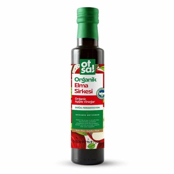 OTSA ORGANİK ELMA SİRKESİ 500 ML