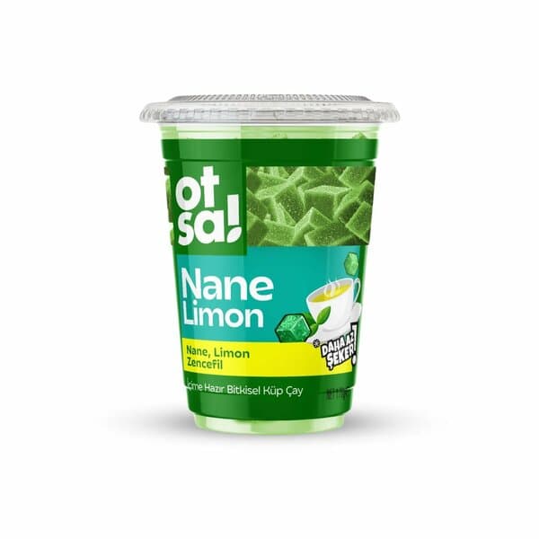 OTSA NANE & LİMON BİTKİSEL KÜP ÇAY BARDAK 170 G.