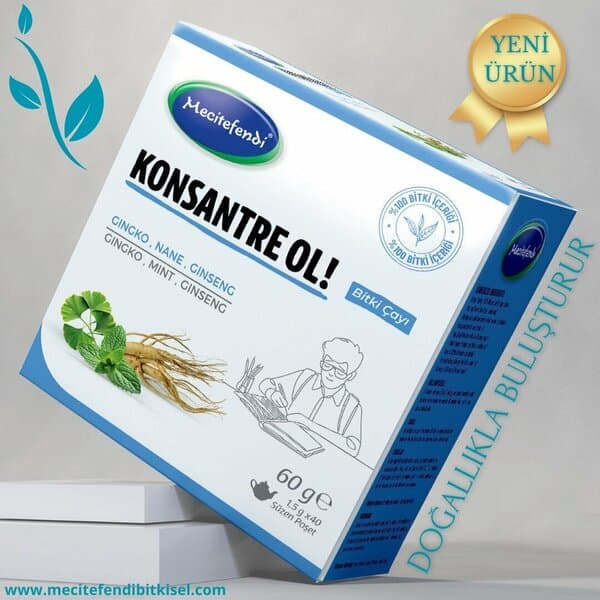 MECİTEFENDİ KONSANTRE OL! ÖZEL ÇAY SERİSİ 40'LI