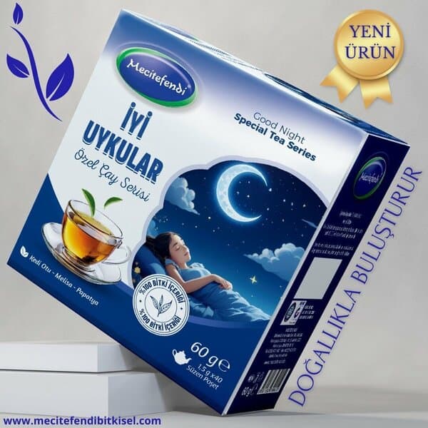 MECİTEFENDİ İYİ UYKULAR ÖZEL ÇAY SERİSİ 40'LI