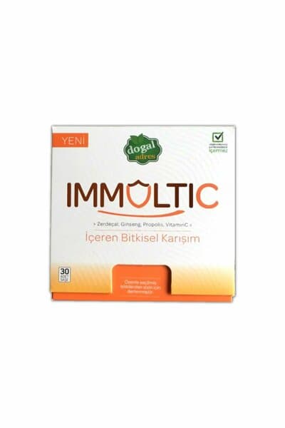 DOĞAL ADRES IMMULTIC (30 ADET ŞASE) 60 GR
