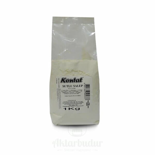 SÜTLÜ SALEP DÖKME