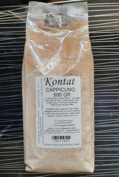 CAPPUCCİNO 500 GR