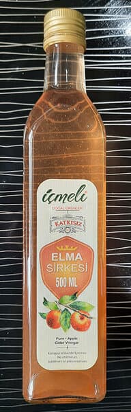 İÇMELİ ELMA SİRKESİ 500 ML