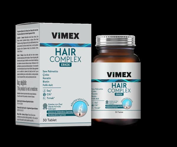 VİMEX HAİR COMPLEX ERKEK 30 TABLET
