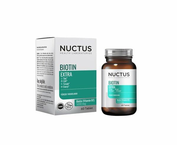 NUCTUS BİOTİN EXTRA 60 TABLET