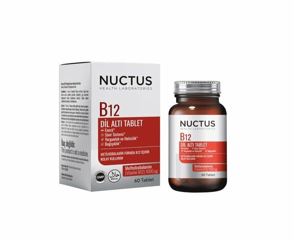 NUCTUS B12 DİL ALTI 60 TABLET