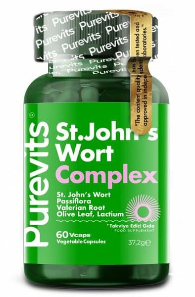 PUREVITS ST.JOHN'S WORT COMPLEX 500MGX60 V-CAP