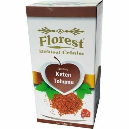 FLOREST ÖĞÜTÜLMÜŞ KETEN TOHUMU 200 GR.
