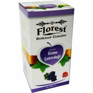 FLOREST ÖĞÜTÜLMÜŞ ÜZÜM ÇEKİRDEĞİ 200 GR.
