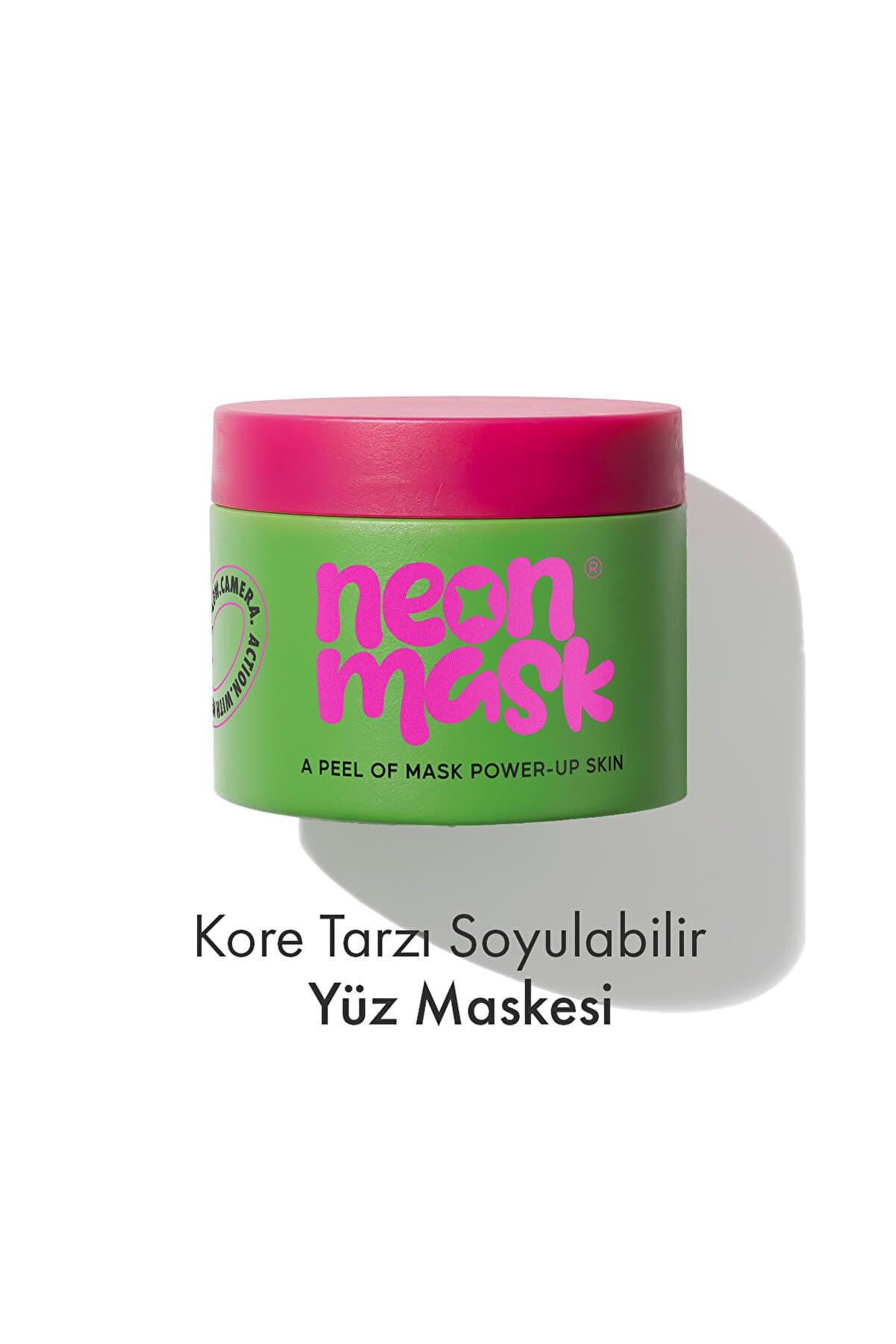 Green Label Neon Mask Cilt Canlanması Ve Kolajen Desteği Sağlayan Yaşlanma, Siyah Nokta Karşıtı Soyulabilir
