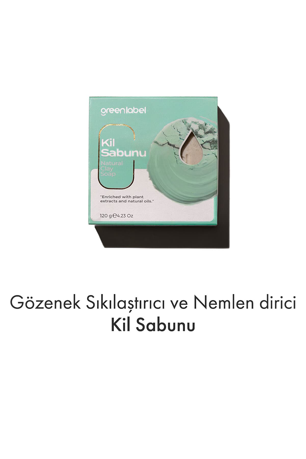 Green Label Kil Sabunu Natural Gözenek Sıkılaştırıcı Ve Nemlendirici 120gr.