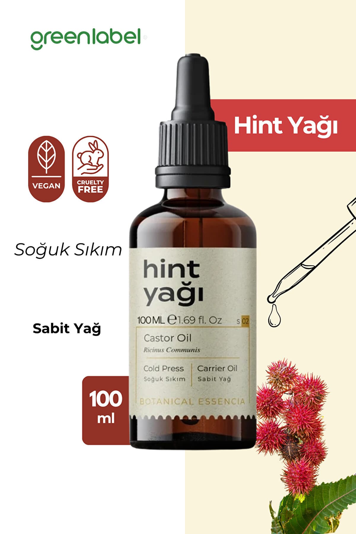 Green Label Hint Yağı 100 ml
