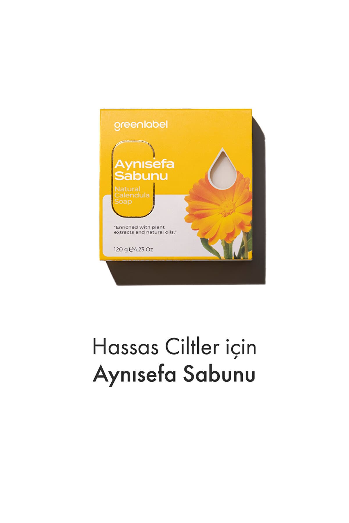 Green Label Aynısefa Sabunu Natural Hassas Ciltler Için 120gr.