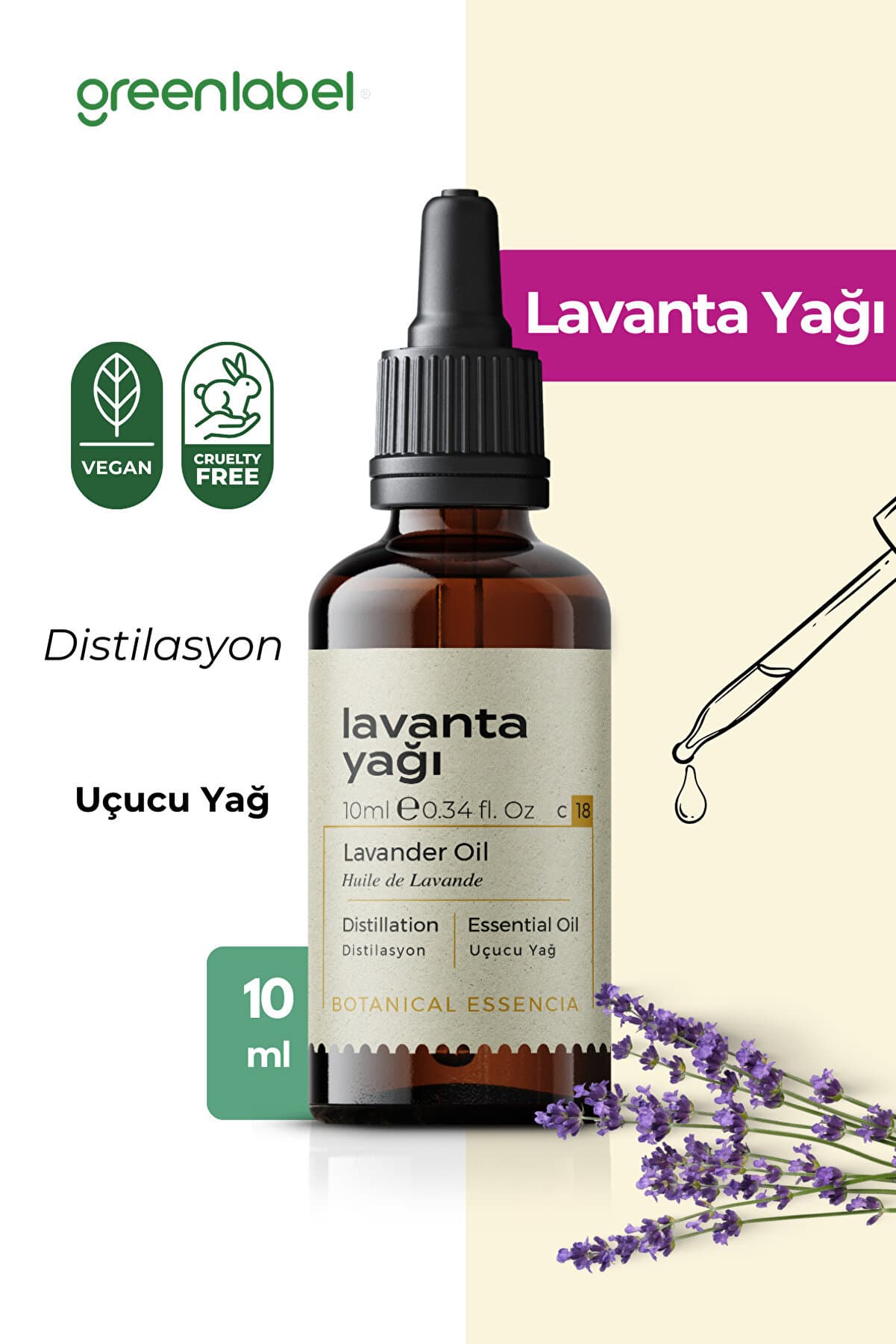 Green Label Lavanta Yağı 10 ml