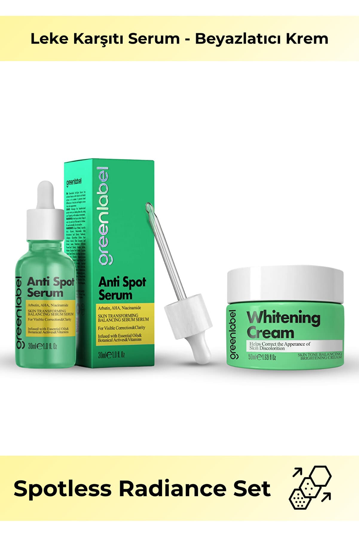 Green Label Spotless Radiance Leke Karşıtı Set