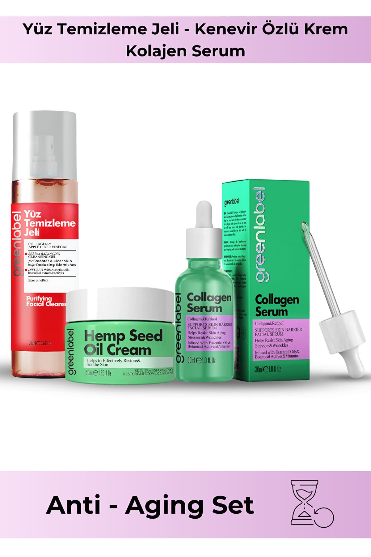 Green Label Anti Aging Yaşlanma Karşıtı Set