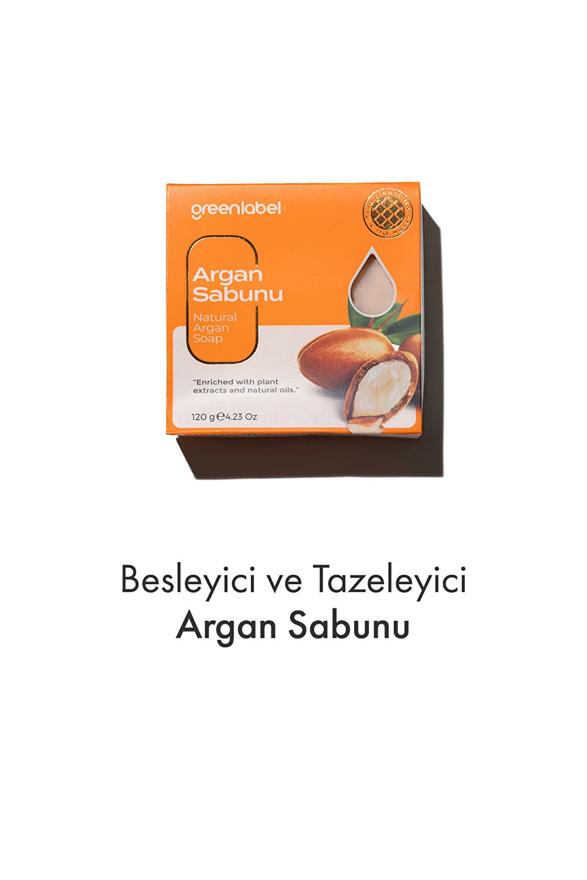 Green Label Argan Sabunu Natural Besleyici Ve Tazeleyici 120 Gr.