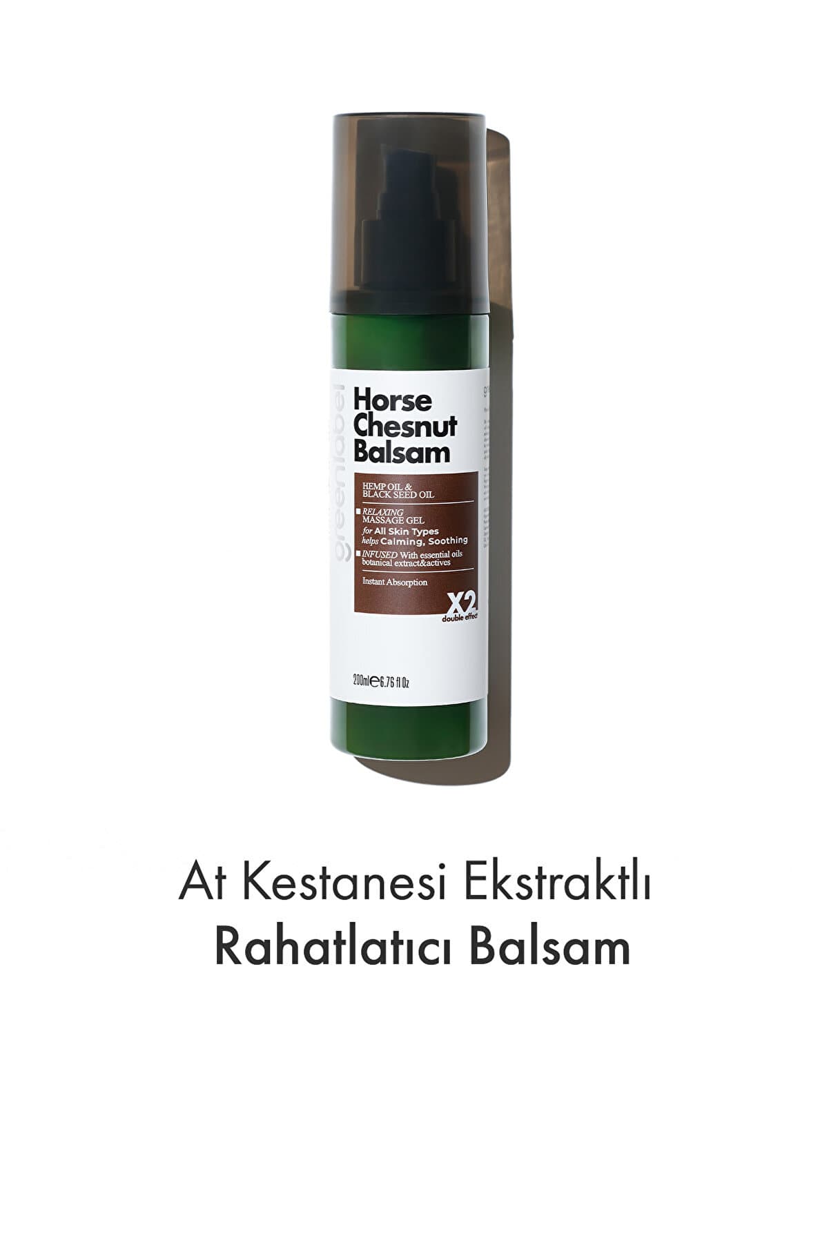 Green Label Horse Chestnut Balsam - At Kestanesi Ekstraktlı Rahatlatıcı Balsam 200 Ml.