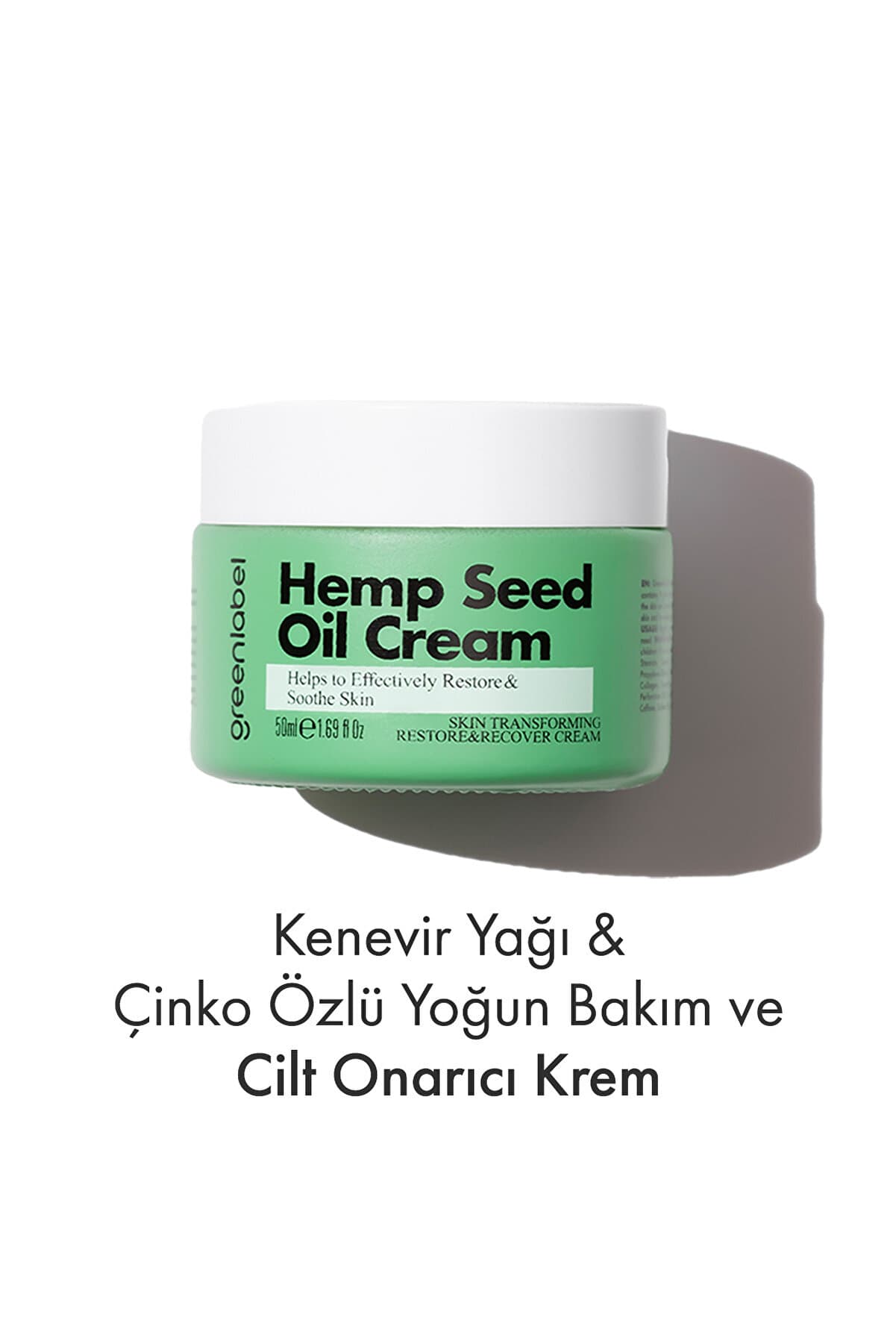 Green Label Greenlabel Kenevir Yağı Kremi - S.o.s Krem