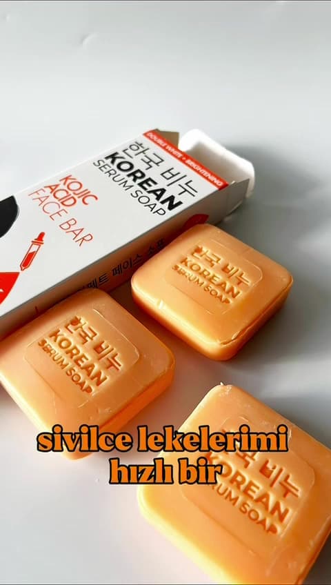 Green Label 3'lü Kore Kojik Asit Sabunu – Leke Karşıtı, Aydınlatıcı ve Karşıtı Kore Sabunu