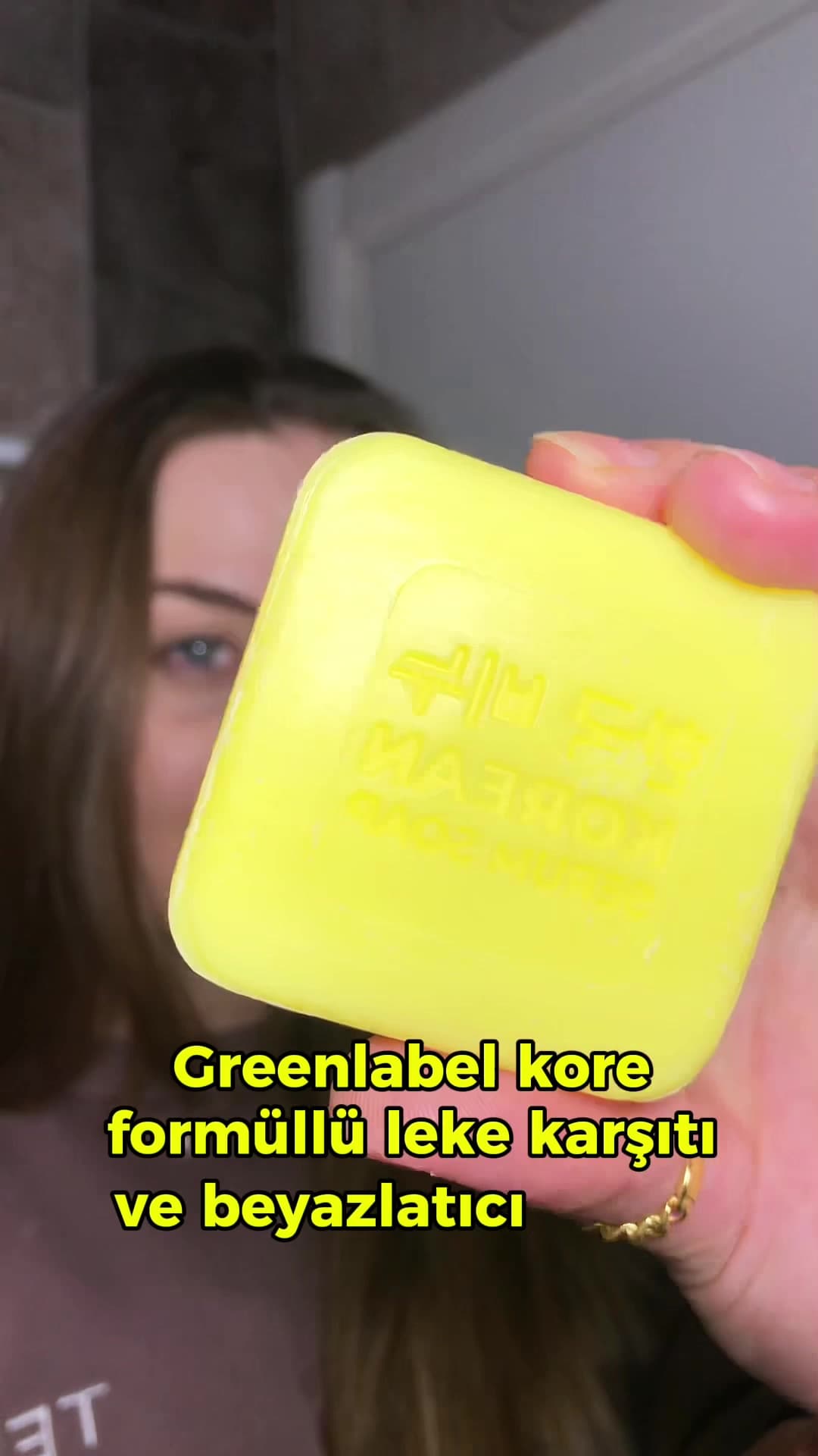 Green Label 3'lü Kore Leke Karşıtı ve Beyazlatıcı Sabun Vitamin C & E AHA, BHA ve Glikolik Asit