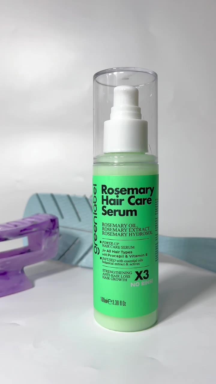 Green Label Biberiye Yaprağı Özü, Biotin Içeren Saç Dökülme Karşıtı Ve Saç Uzamasına Yardımcı Serum 100ml