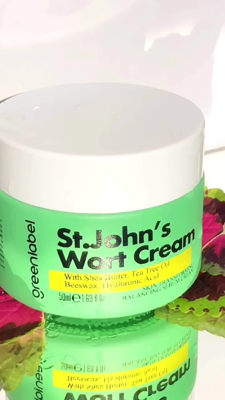 Green Label Greenlabel Kantaron Yağı Özlü Yoğun Onarıcı Cilt Bakım Kremi 50ml