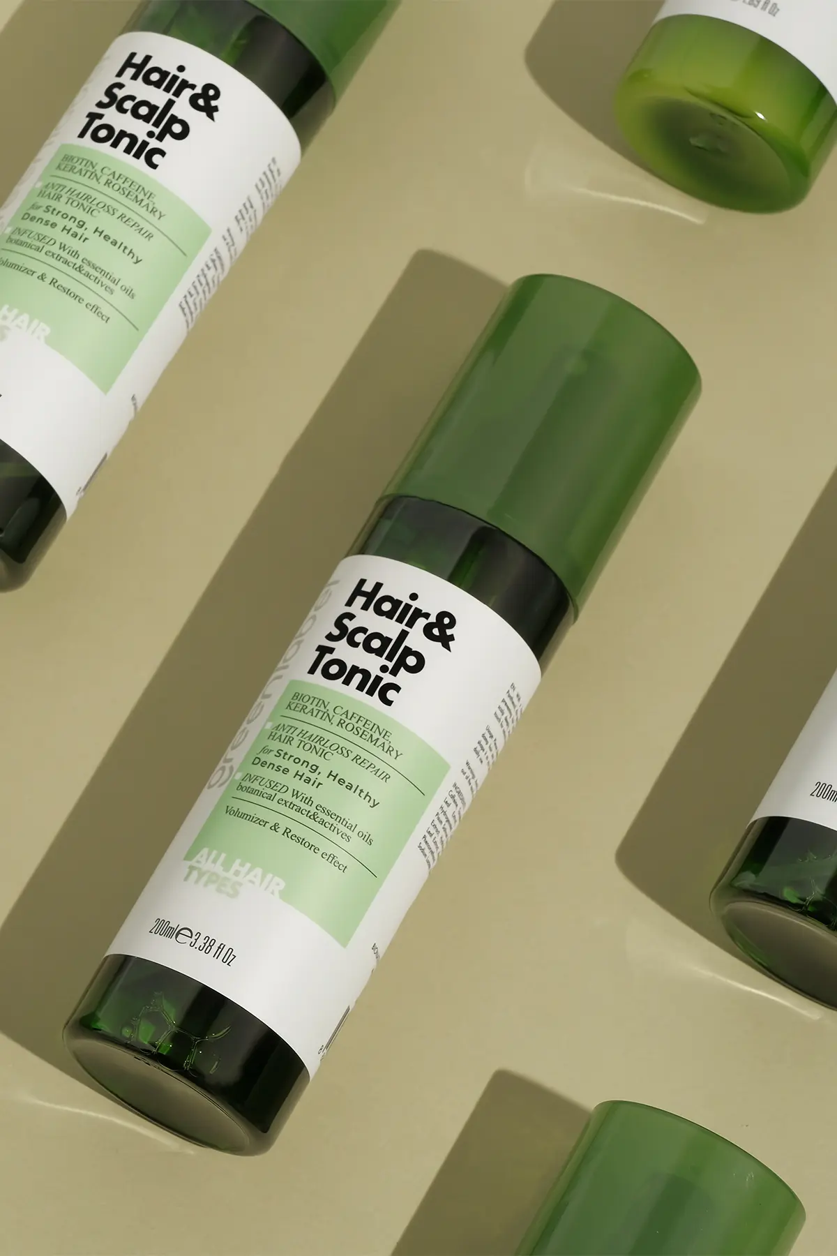 Green Label Biberiye Suyu Dökülme Karşıtı Ve Hızlı Saç Uzatma Etkili Doğal Saç toniği 200 ml