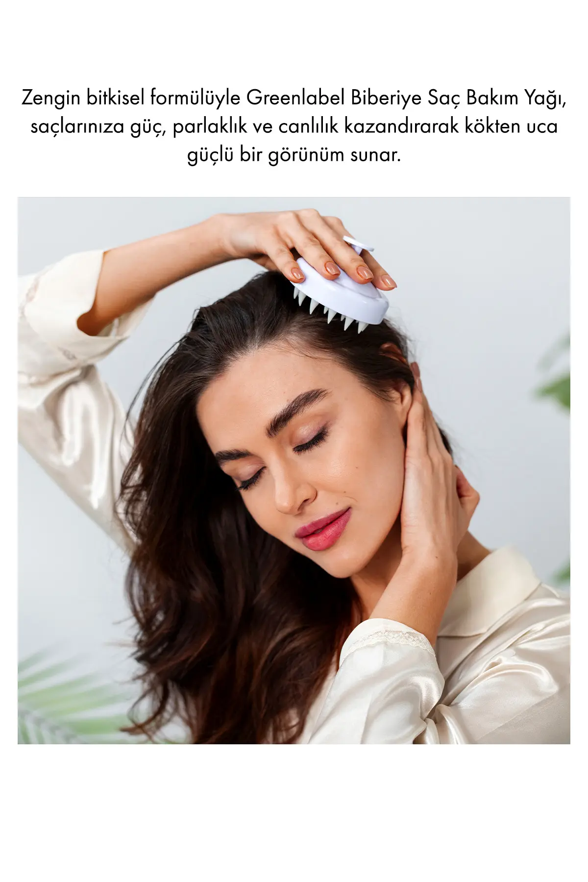 Green Label Biberiye, Hindistan Cevizi Argan ve Isırgan Yağı ile Zenginleştirilmiş Biberiye Saç Bakım Yağı 100ml