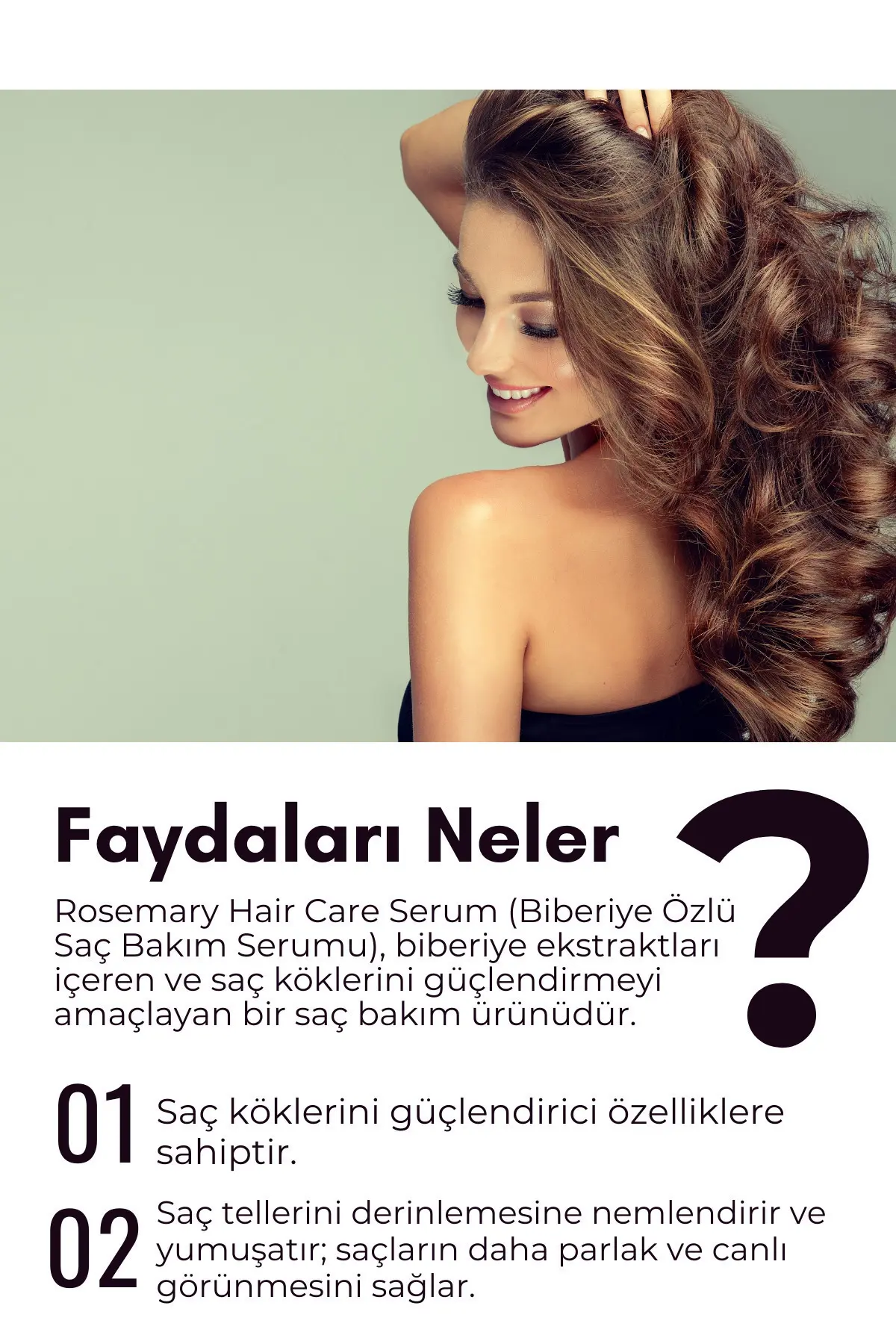 Green Label Biberiye Yaprağı Özü, Biotin Içeren Saç Dökülme Karşıtı Ve Saç Uzamasına Yardımcı Serum 100ml
