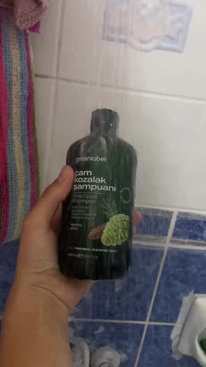 Green Label Çay Ağacı Ve Makademya Özlü Tuzsuz Parabensiz Sülfatsız Ve Silikonsuz Dökülme Karşıtı şampuan 400 ml