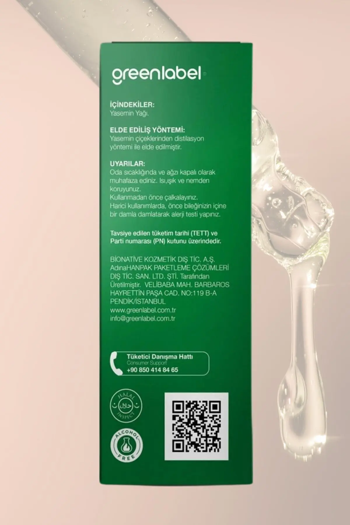 Green Label Yasemin Yağı %100 Doğal Ve Saf 10ml