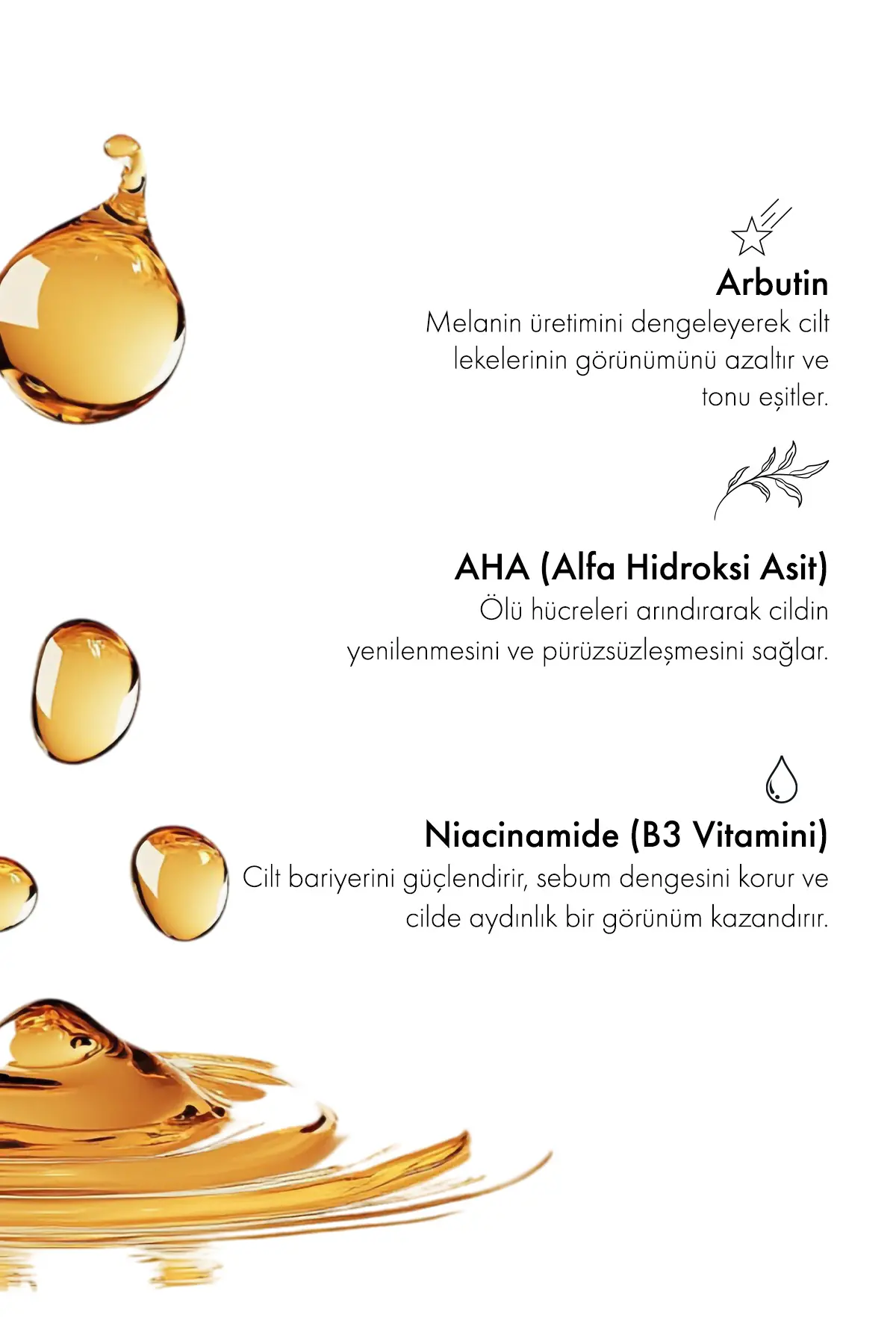 Green Label Anti Spot Serum Leke Karşıtı Ve Cilt Tonu Eşitleyici Arbutin Aha Ve Niacinamide 30 ml