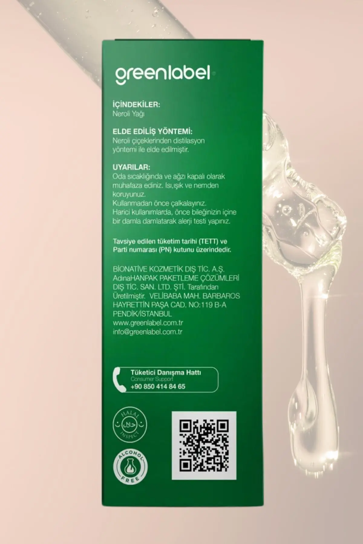 Green Label Nioli Yağı %100 Doğal Ve Saf 10ml