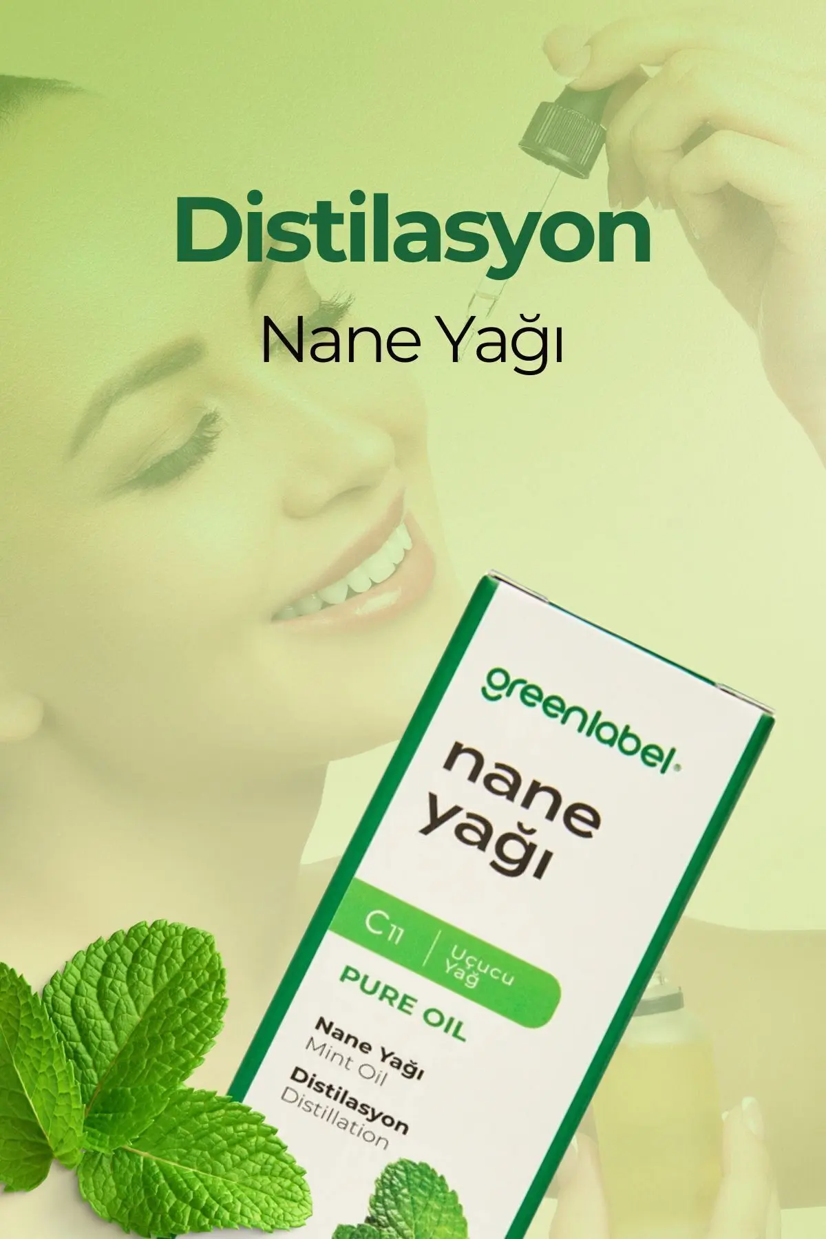 Green Label Nane Yağı %100 Doğal Ve Saf 20ml
