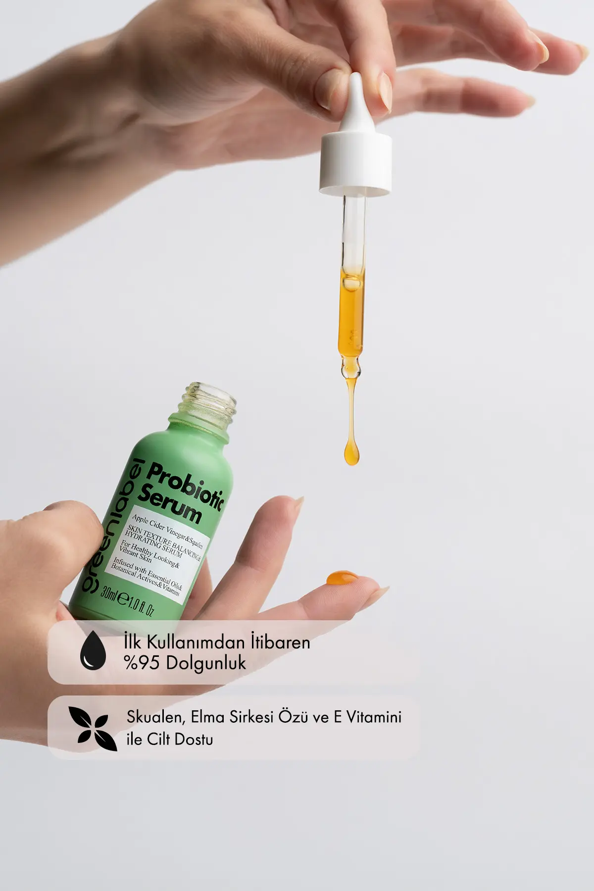 Green Label Pre Probiyotik Serum Aydınlatıcı Yenileyici Ve Cilt Bariyeri Güçlendirici 30 ml