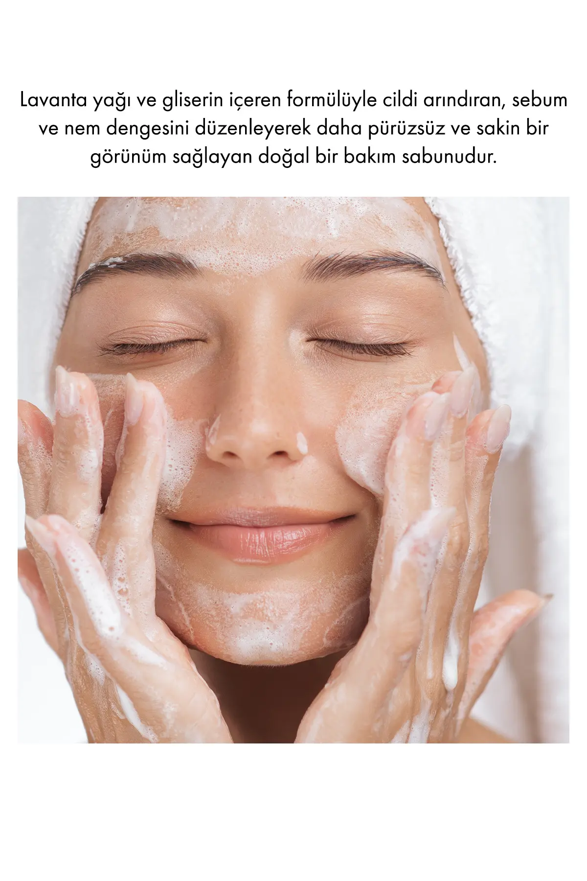 Green Label Lavanta Sabunu Natural Sebum Ve Nem Dengeleyici 120gr.