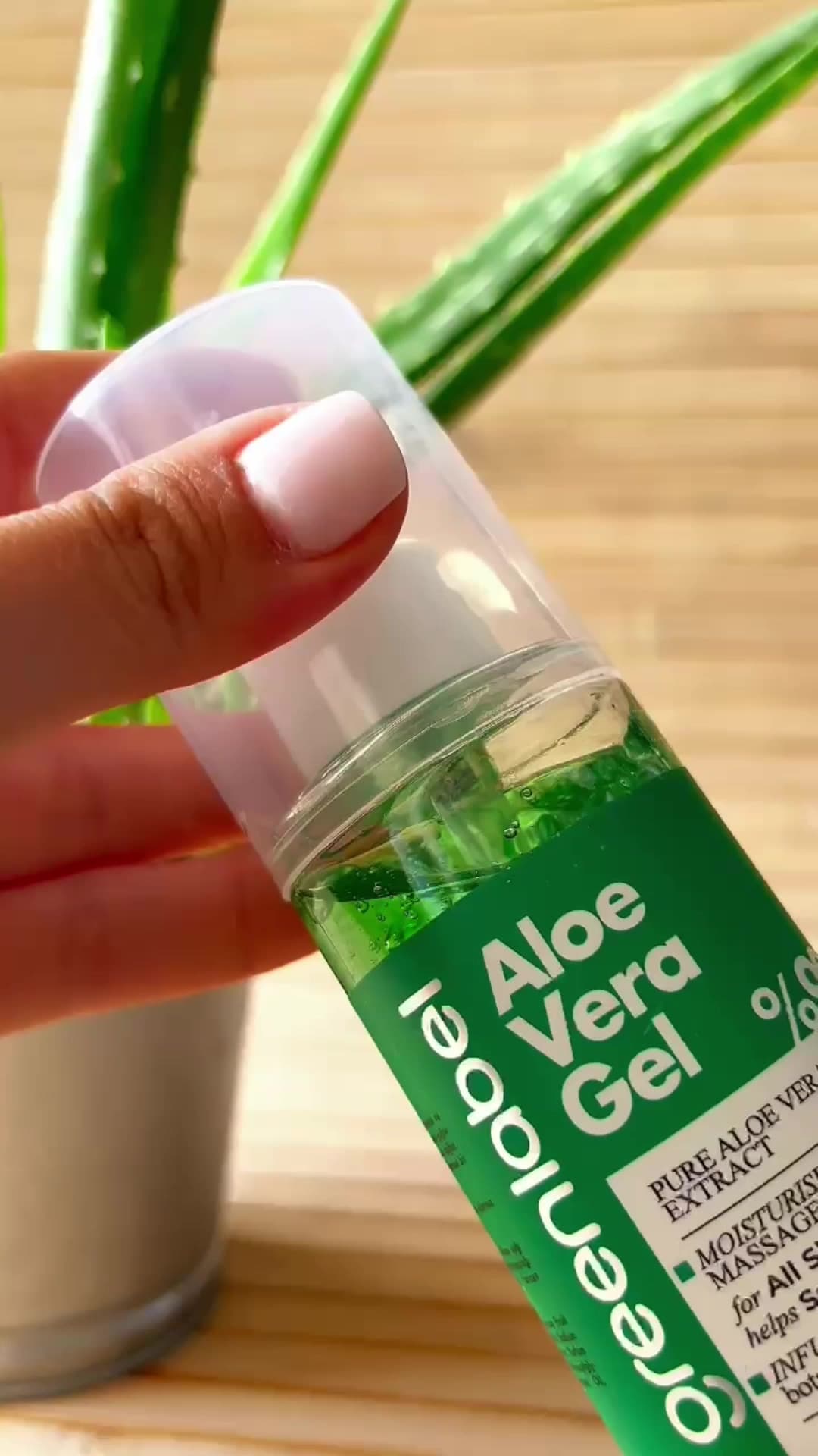 Green Label Aloe Vera Gel - Aloe Vera Jel Nemlendirici Ve Yatıştırıcı 200 Ml.