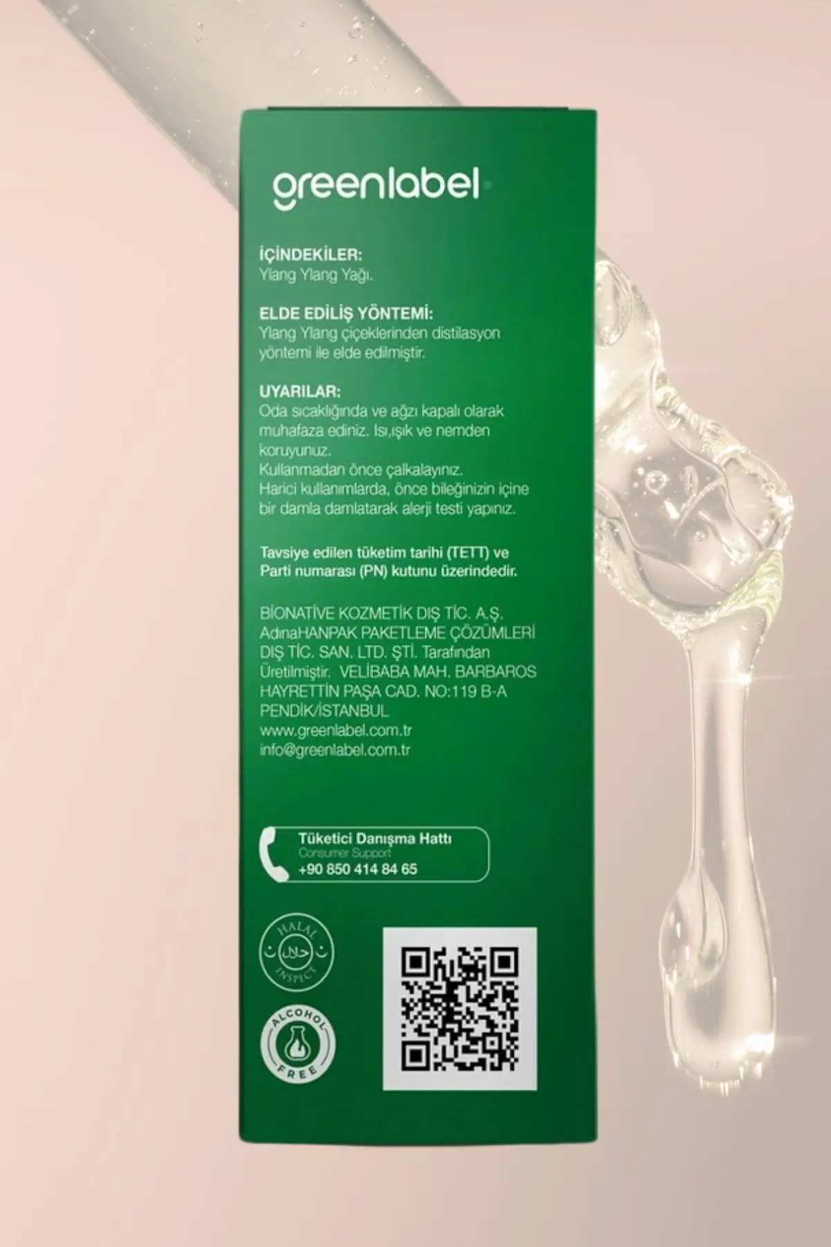 Green Label Ylang Ylang Yağı Dişil Enerji Arttırıcı Ve Frekans Yükseltici Essential Oil 10ml