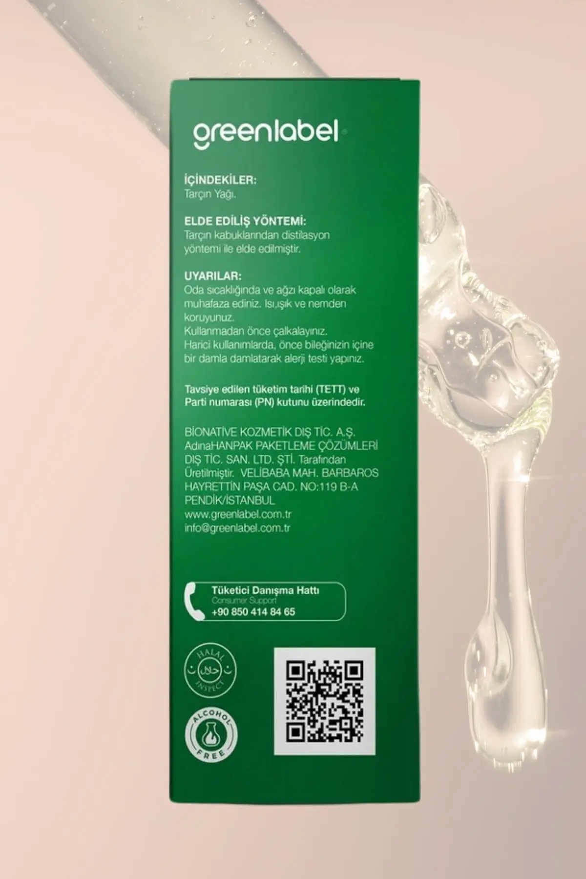 Green Label Tarçın Yağı %100 Doğal Ve Saf 10ml